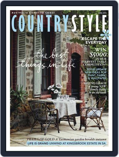 Country Style April 2nd, 2013 Digital Back Issue Cover