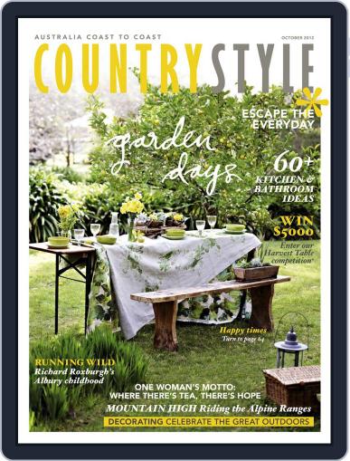 Country Style September 18th, 2012 Digital Back Issue Cover