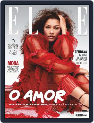 Elle Portugal February 1st, 2020 Digital Back Issue Cover