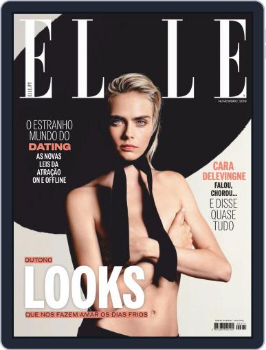 Elle Portugal November 1st, 2019 Digital Back Issue Cover