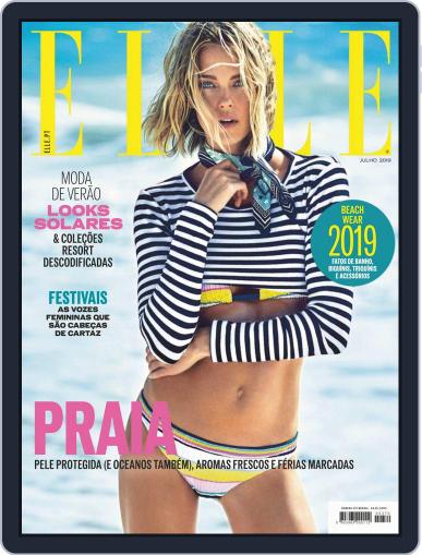 Elle Portugal July 1st, 2019 Digital Back Issue Cover