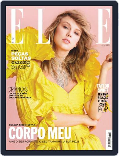 Elle Portugal June 1st, 2019 Digital Back Issue Cover