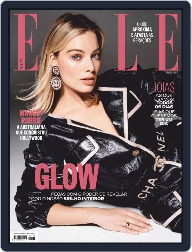 Elle Portugal April 1st, 2019 Digital Back Issue Cover