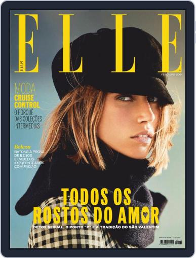 Elle Portugal February 1st, 2019 Digital Back Issue Cover