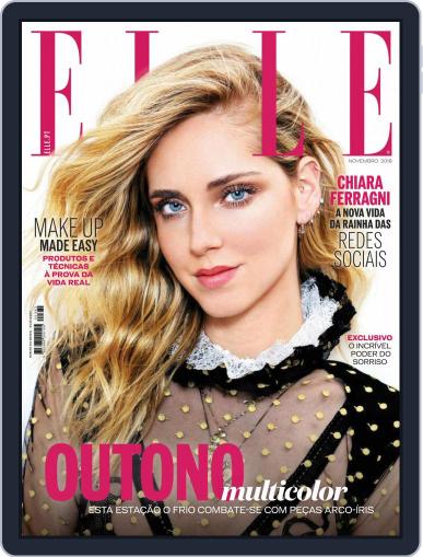 Elle Portugal November 1st, 2018 Digital Back Issue Cover