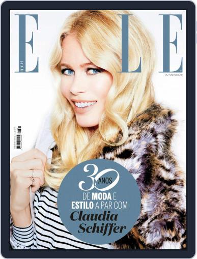Elle Portugal October 1st, 2018 Digital Back Issue Cover