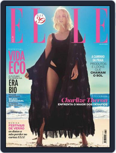 Elle Portugal July 1st, 2018 Digital Back Issue Cover