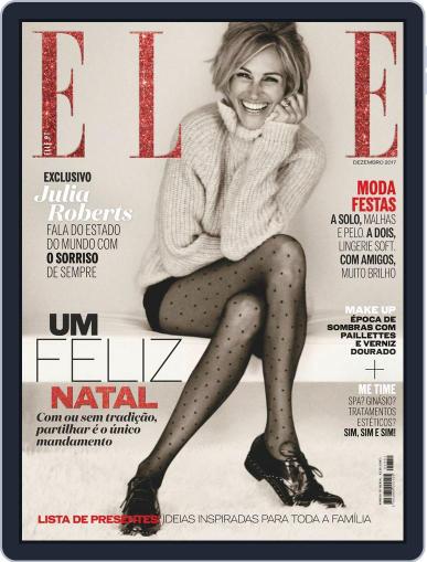 Elle Portugal December 1st, 2017 Digital Back Issue Cover