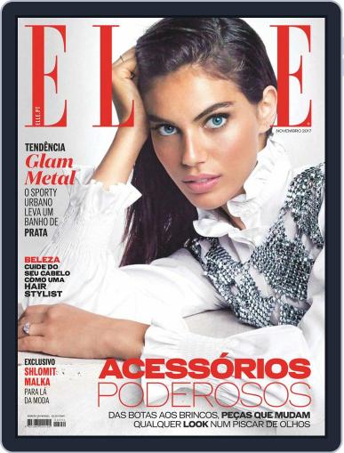 Elle Portugal November 1st, 2017 Digital Back Issue Cover