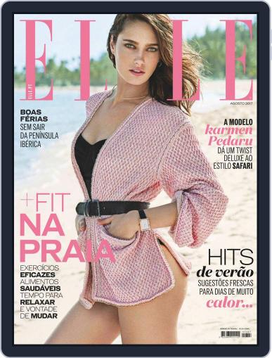 Elle Portugal August 1st, 2017 Digital Back Issue Cover