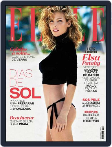 Elle Portugal July 1st, 2017 Digital Back Issue Cover