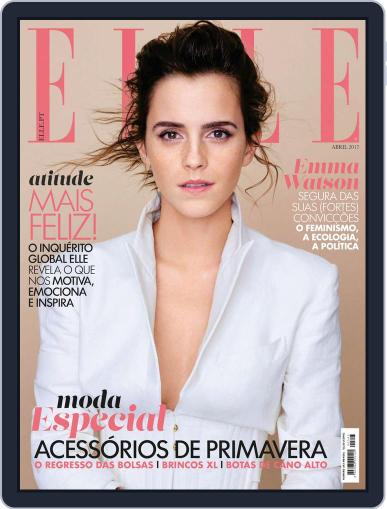 Elle Portugal April 1st, 2017 Digital Back Issue Cover