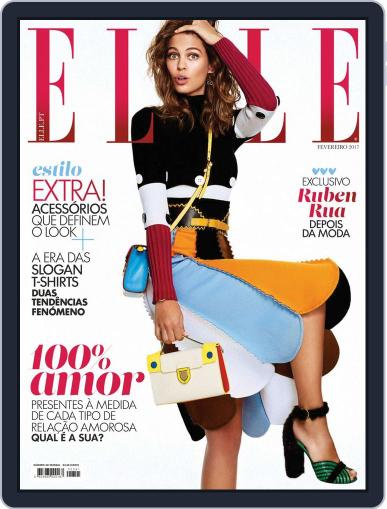 Elle Portugal February 1st, 2017 Digital Back Issue Cover