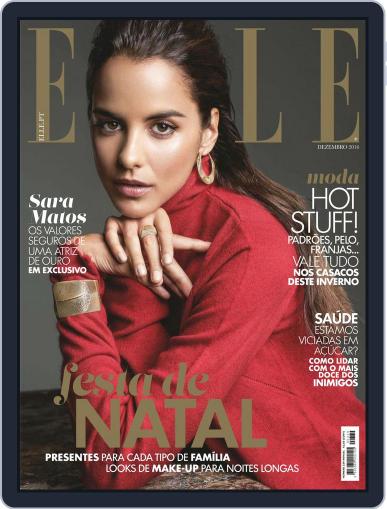Elle Portugal December 1st, 2016 Digital Back Issue Cover