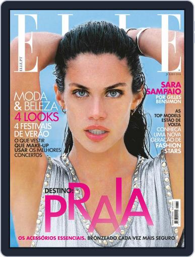 Elle Portugal July 1st, 2016 Digital Back Issue Cover
