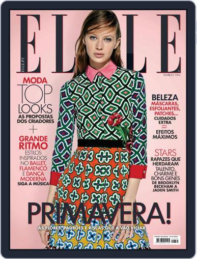 Elle Portugal March 1st, 2016 Digital Back Issue Cover