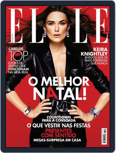 Elle Portugal December 1st, 2015 Digital Back Issue Cover
