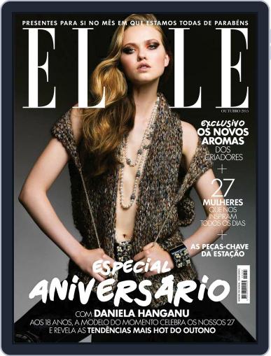 Elle Portugal October 1st, 2015 Digital Back Issue Cover