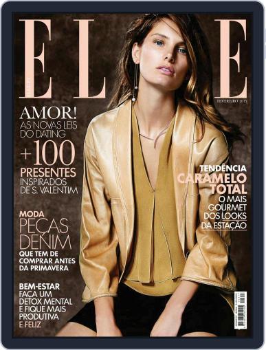 Elle Portugal January 12th, 2015 Digital Back Issue Cover