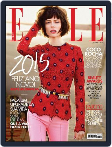 Elle Portugal December 4th, 2014 Digital Back Issue Cover