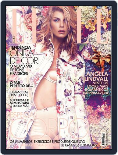 Elle Portugal April 3rd, 2014 Digital Back Issue Cover