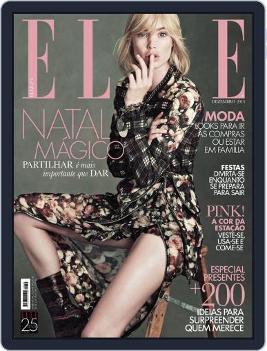 Elle Portugal November 8th, 2013 Digital Back Issue Cover