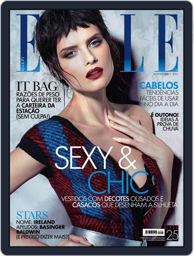Elle Portugal October 2nd, 2013 Digital Back Issue Cover