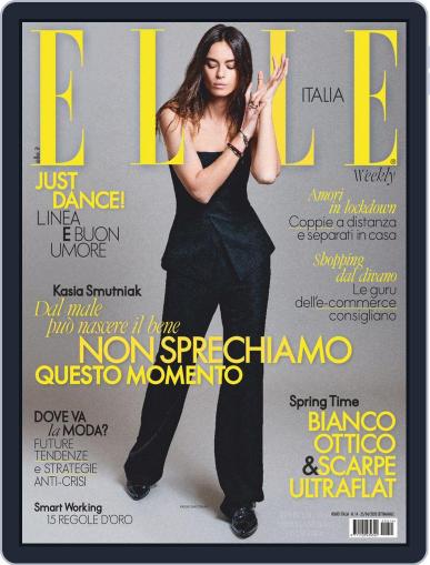 Elle Italia April 25th, 2020 Digital Back Issue Cover