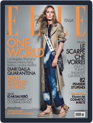 Elle Italia April 11th, 2020 Digital Back Issue Cover