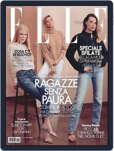 Elle Italia January 11th, 2020 Digital Back Issue Cover
