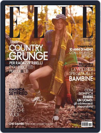Elle Italia November 30th, 2019 Digital Back Issue Cover