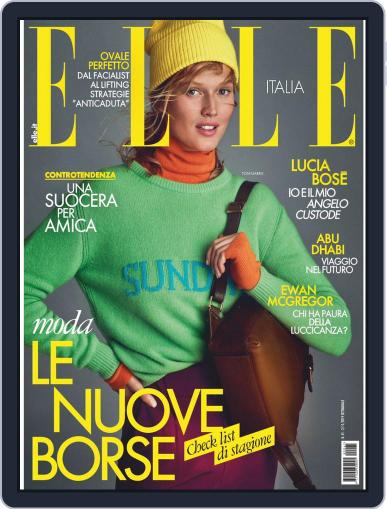 Elle Italia November 2nd, 2019 Digital Back Issue Cover
