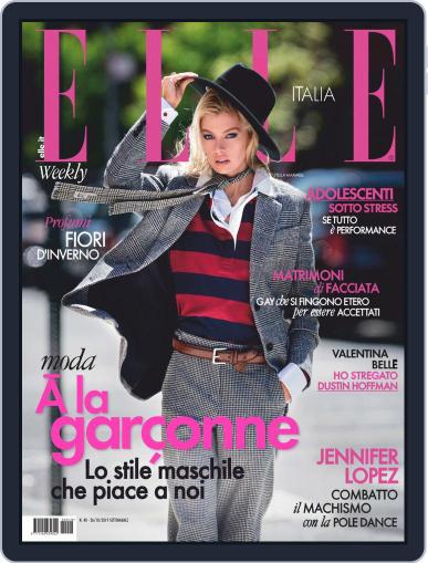 Elle Italia October 26th, 2019 Digital Back Issue Cover