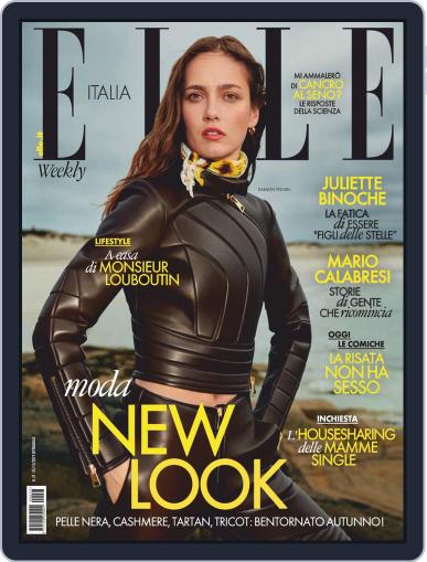 Elle Italia October 5th, 2019 Digital Back Issue Cover