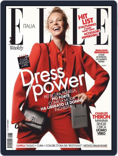 Elle Italia September 21st, 2019 Digital Back Issue Cover