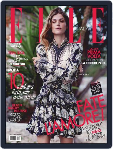 Elle Italia August 21st, 2019 Digital Back Issue Cover