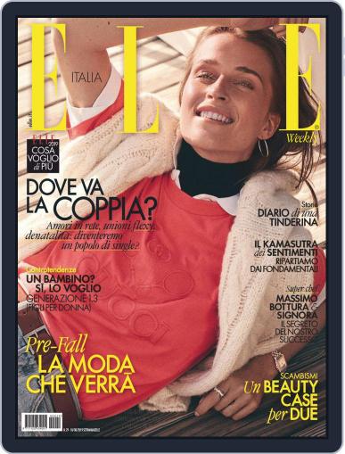 Elle Italia August 3rd, 2019 Digital Back Issue Cover