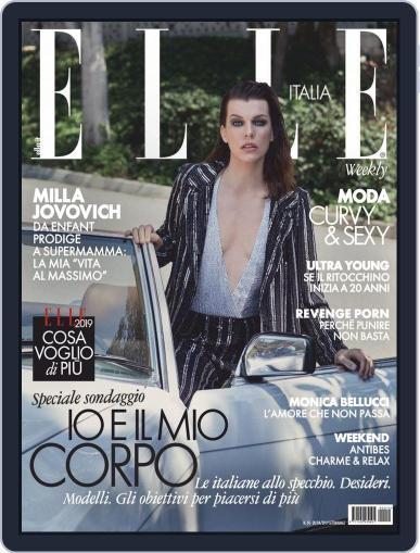 Elle Italia April 20th, 2019 Digital Back Issue Cover