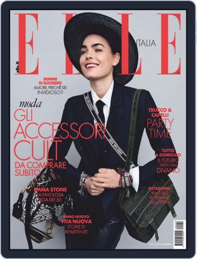 Elle Italia January 12th, 2019 Digital Back Issue Cover