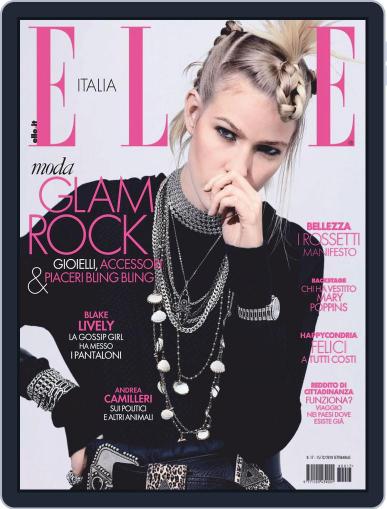 Elle Italia December 15th, 2018 Digital Back Issue Cover