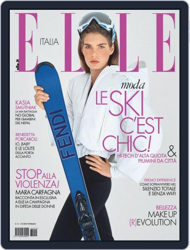 Elle Italia December 1st, 2018 Digital Back Issue Cover