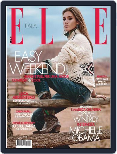 Elle Italia November 24th, 2018 Digital Back Issue Cover