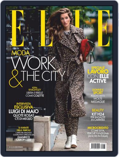 Elle Italia November 17th, 2018 Digital Back Issue Cover