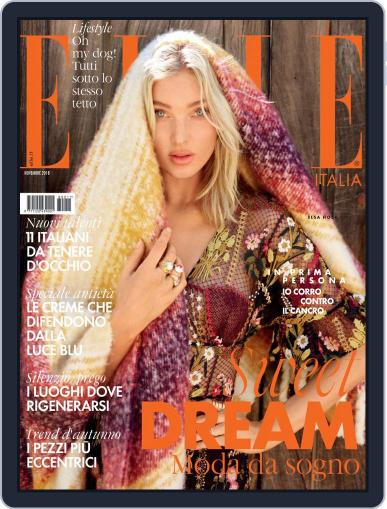 Elle Italia November 1st, 2018 Digital Back Issue Cover