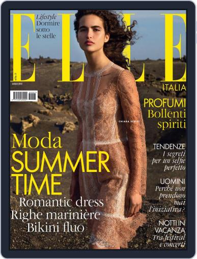 Elle Italia July 1st, 2018 Digital Back Issue Cover