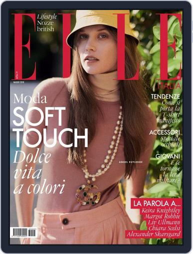 Elle Italia May 1st, 2018 Digital Back Issue Cover