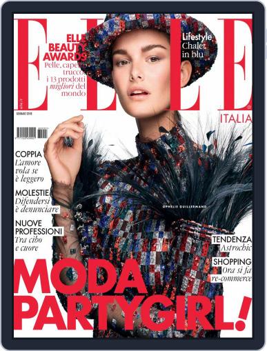 Elle Italia January 1st, 2018 Digital Back Issue Cover