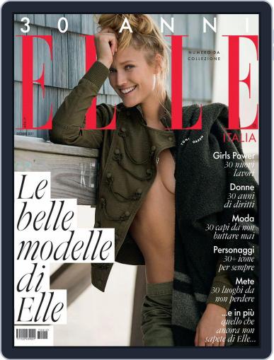 Elle Italia December 1st, 2017 Digital Back Issue Cover