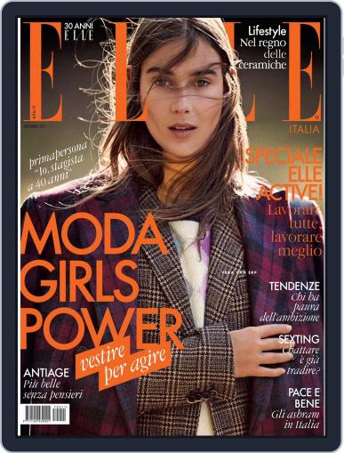 Elle Italia November 1st, 2017 Digital Back Issue Cover