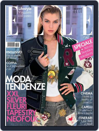 Elle Italia September 1st, 2017 Digital Back Issue Cover